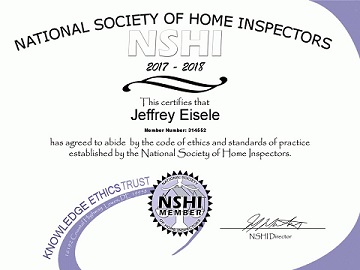 NSHI Certificate